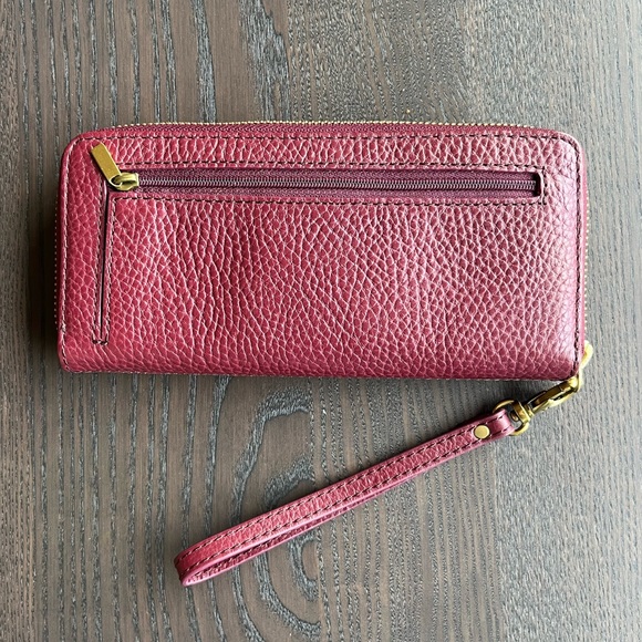 NEW Fossil Madison Clutch - wine - Picture 3 of 5